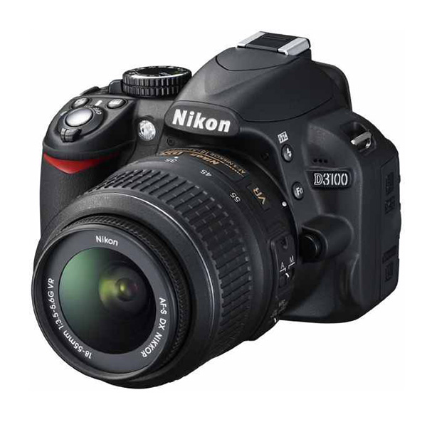 Nikon D3100 SLR camera