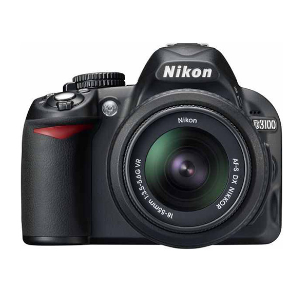 Nikon D3100 SLR camera